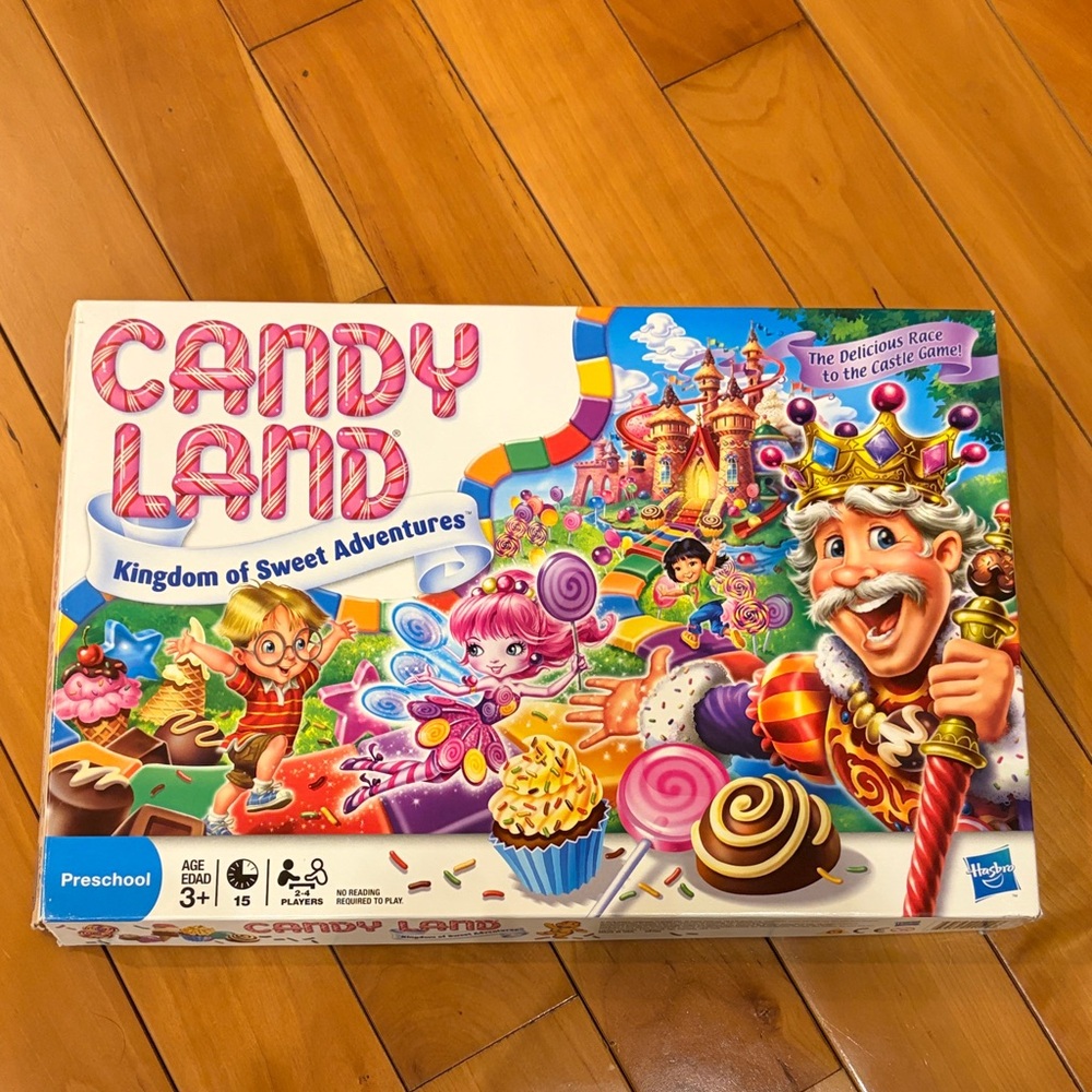 Hasbro Candy Land Kingdom of Sweet Adventures Game